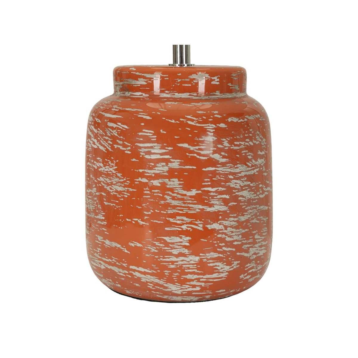 Lampada da tavolo hut arancione cm Ø 27x47,5