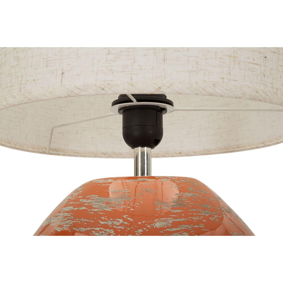 Lampada da tavolo hub arancione cm 30x49