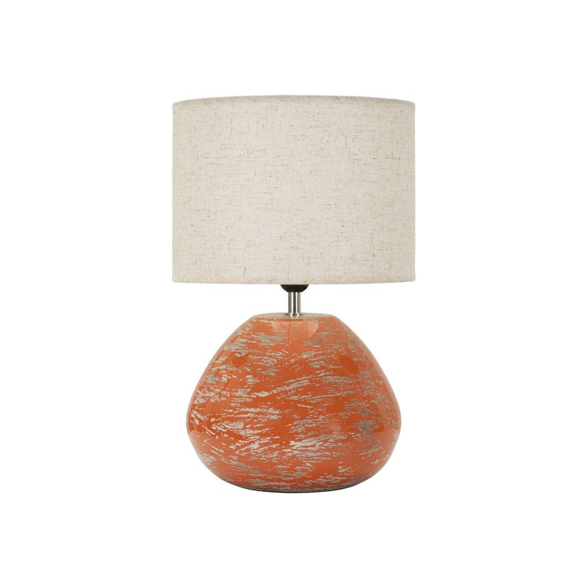 Lampada da tavolo hub arancione cm 30x49