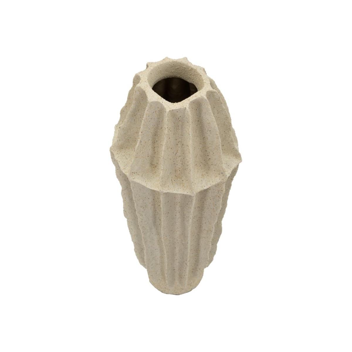 Vaso resina sand cm Ø 19,5x44