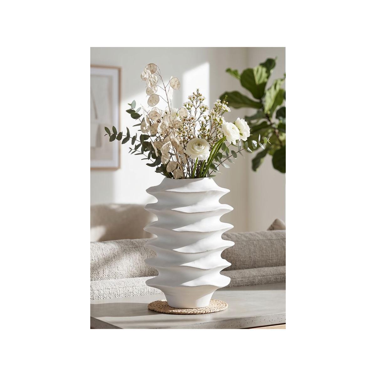 Vaso resina modern cm Ø 25,5x35,5