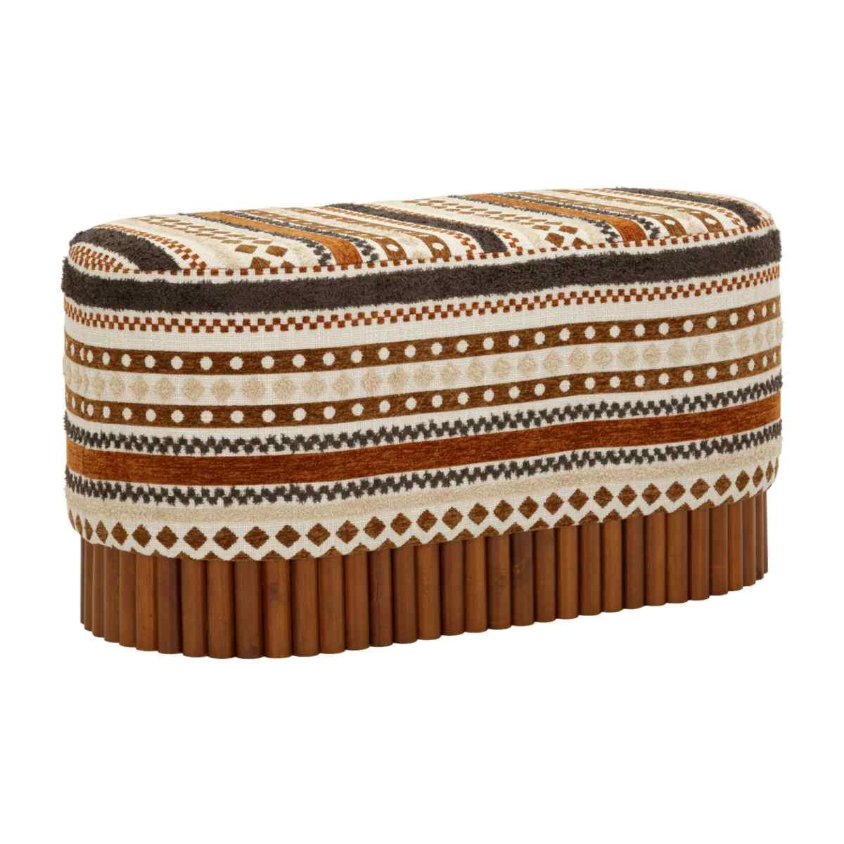 Panca mombasa oval cm 82x40x40