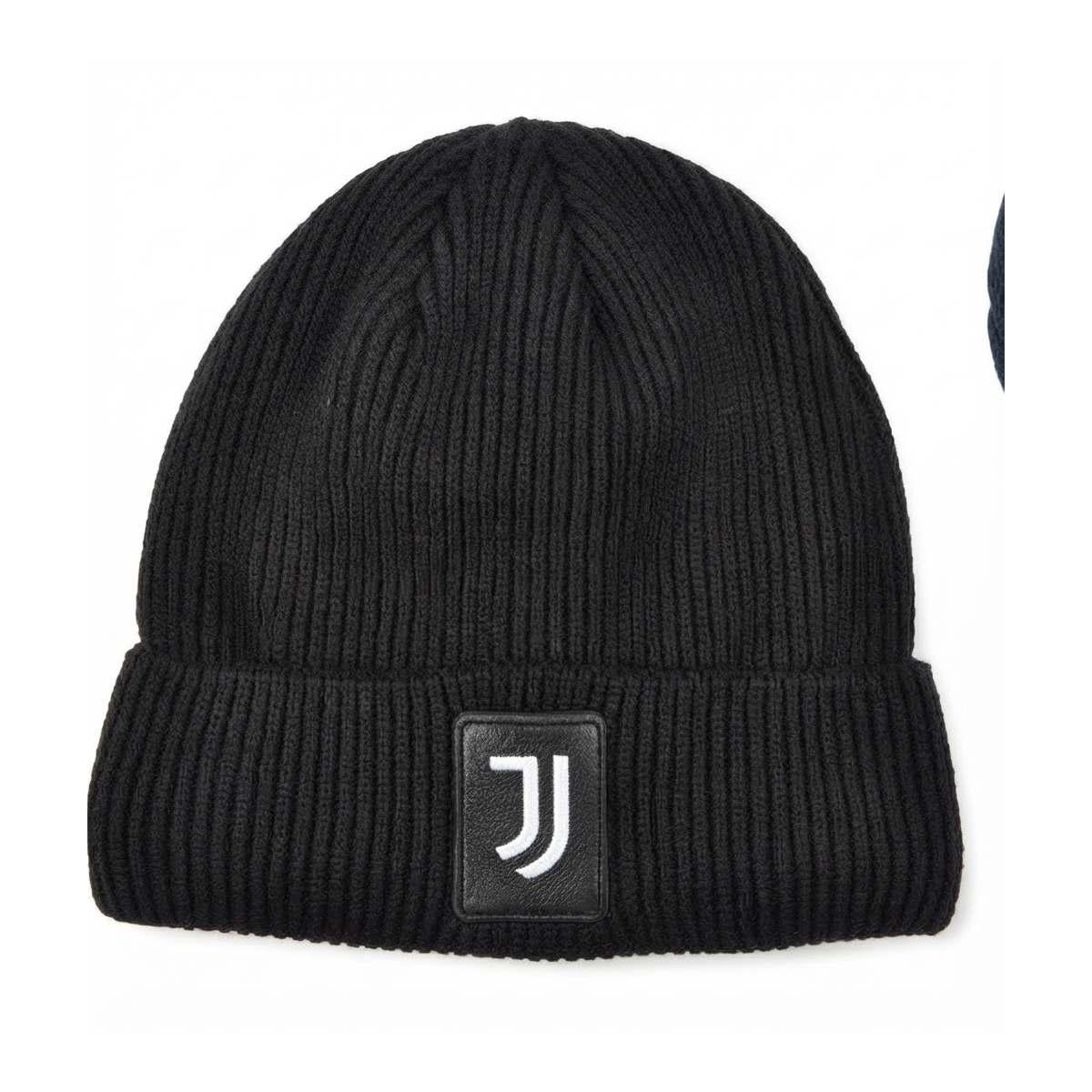 Cappello skipper in maglia uomo con patch in pelle Juventus
