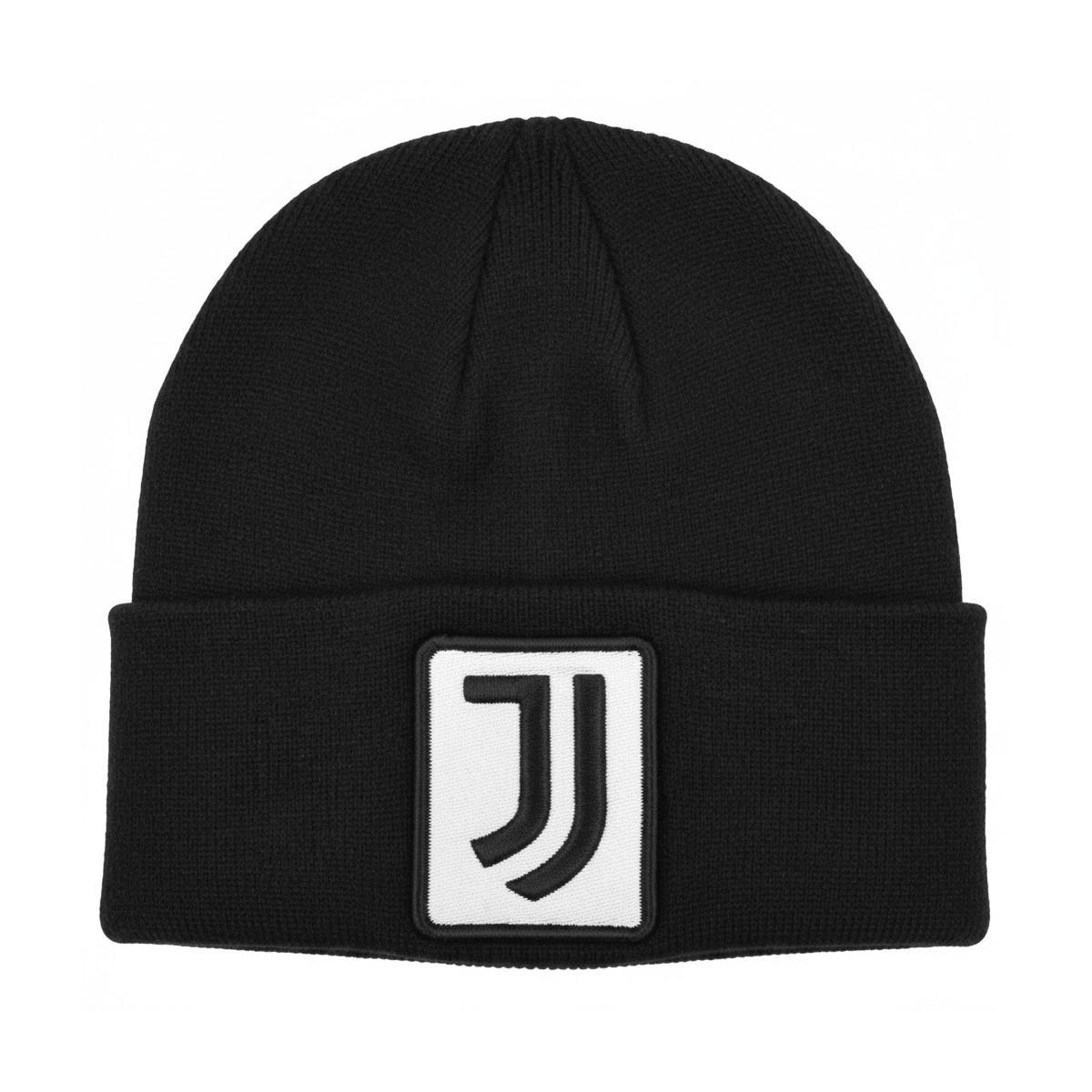 Cappello skipper uomo maglia liscia con patch in pelle Juventus