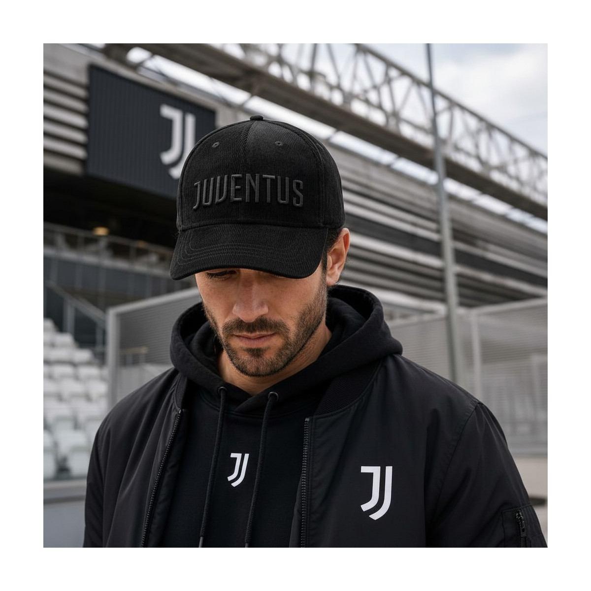 Cappello baseball uomo in velluto a righe Juventus