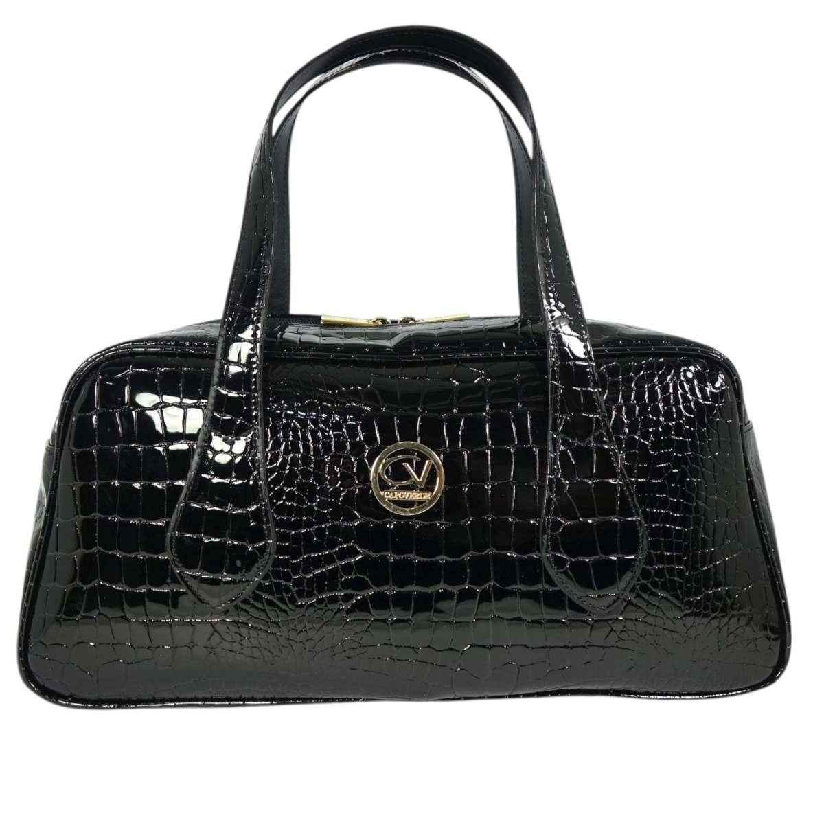 Borsa donna bauletto grande Made in Italy Capoverde