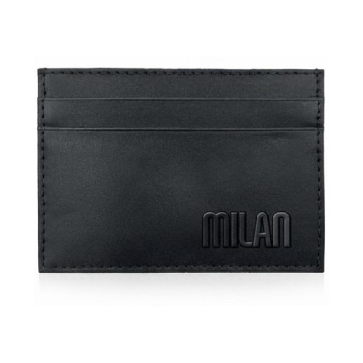 Portacarte uomo in pelle RFID ufficiale Milan