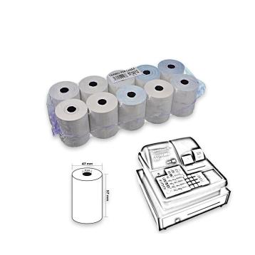 Rotolo carta termica omologata 57x30x12 BPA free