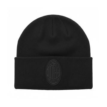Cappello umo skipper in pelle con logo in 3D ufficiale Milan