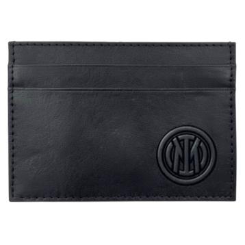 Portacarte uomo in pelle RFID ufficiale Inter