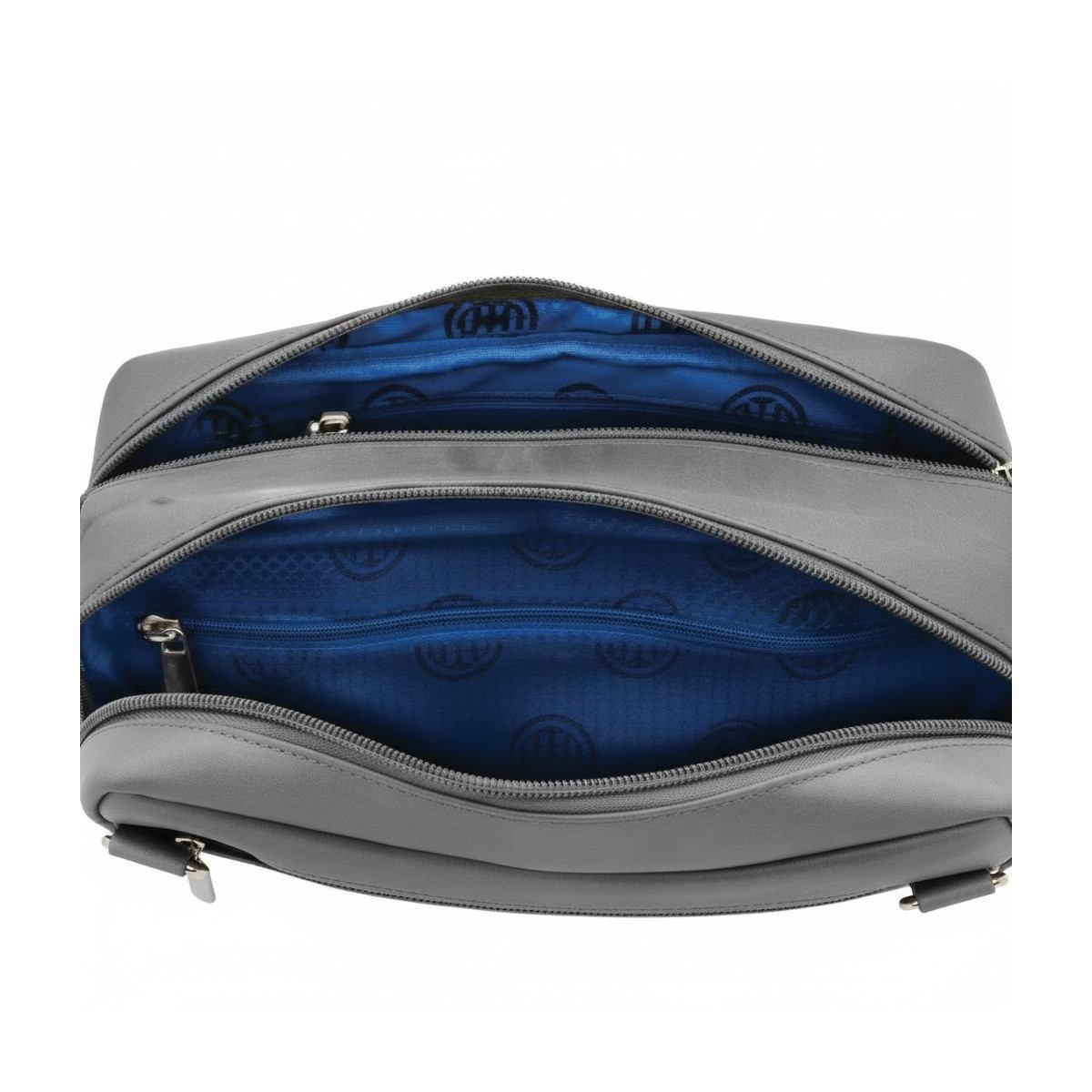 Pochette da viaggio 2 zip uomo ufficiale Inter