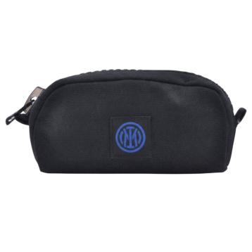 Pochette in canvas piccola con zip ufficiale Inter