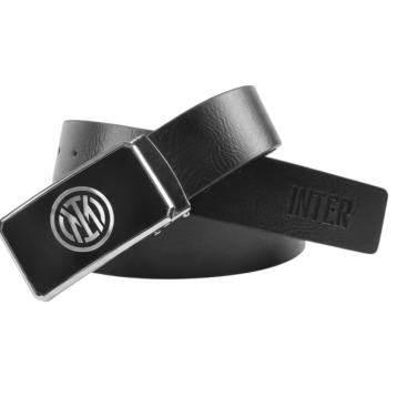 Parure cintura in pelle 2 fibbie in box ufficiale Inter