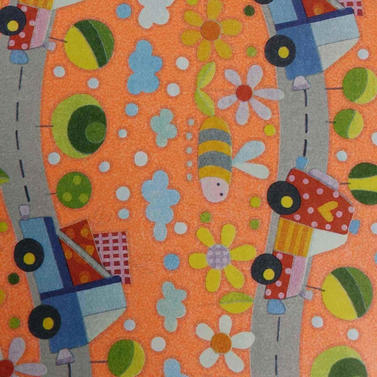 Confezione 25 Fogli carta regalo fantasia bambini 70x100 cm