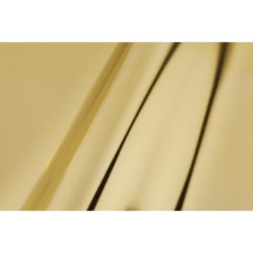 50 Buste metallizzate tinta unica  cm.35x47+4  lucide colore oro con pat. adesiva