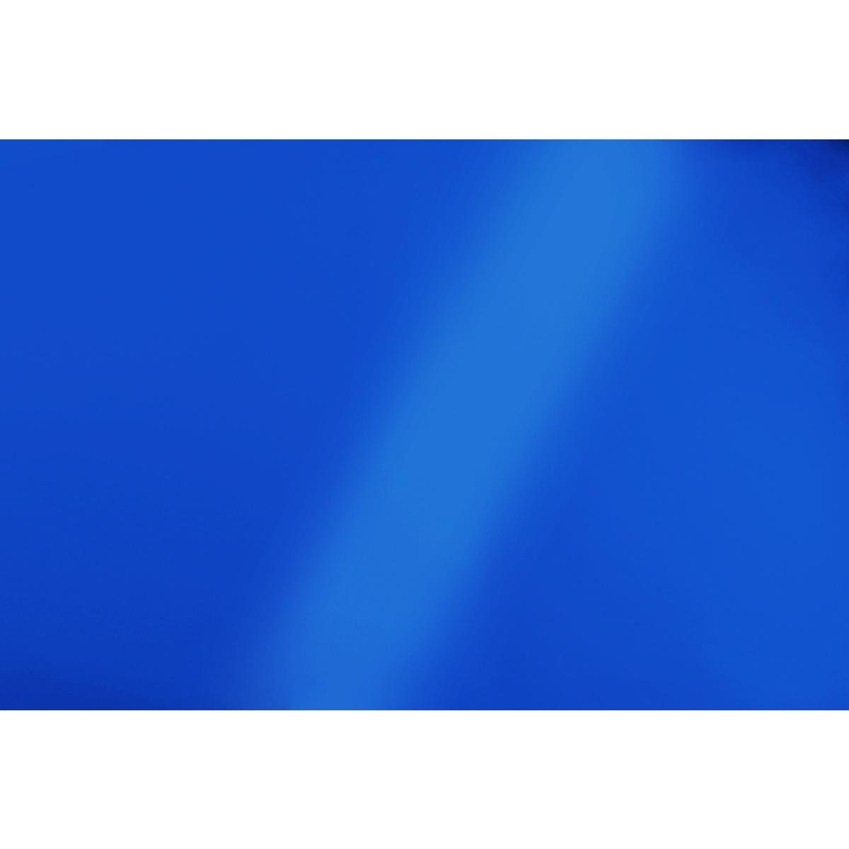50 Buste metallizzate tinta unica  cm.35x47+4  lucide colore blu con pat. adesiva
