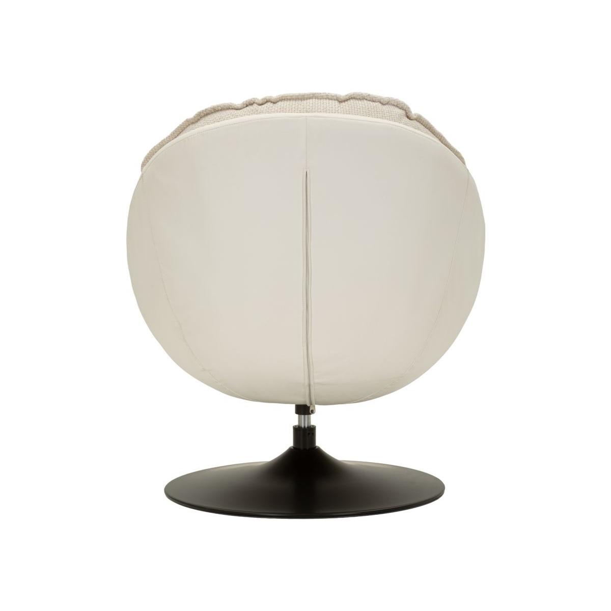 Poltrona dortmund crema cm 78x78x84