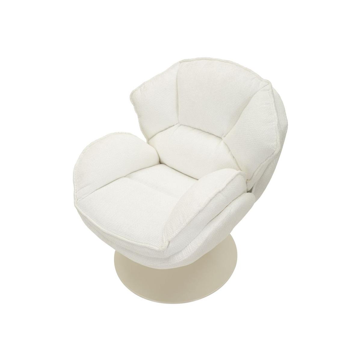 Poltrona amburgo bianca cm 85x80x81