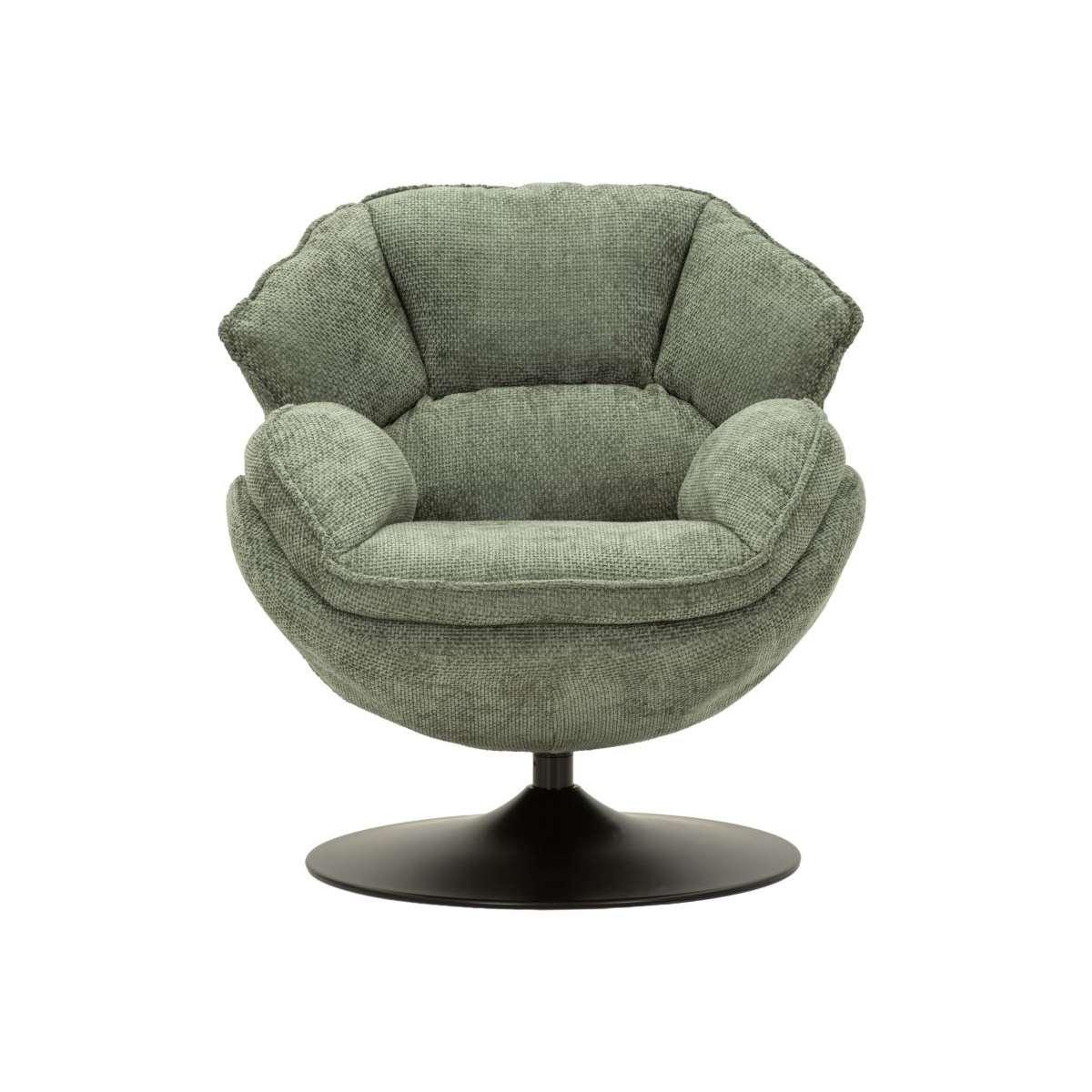 Poltrona amburgo verde cm 85x80x81
