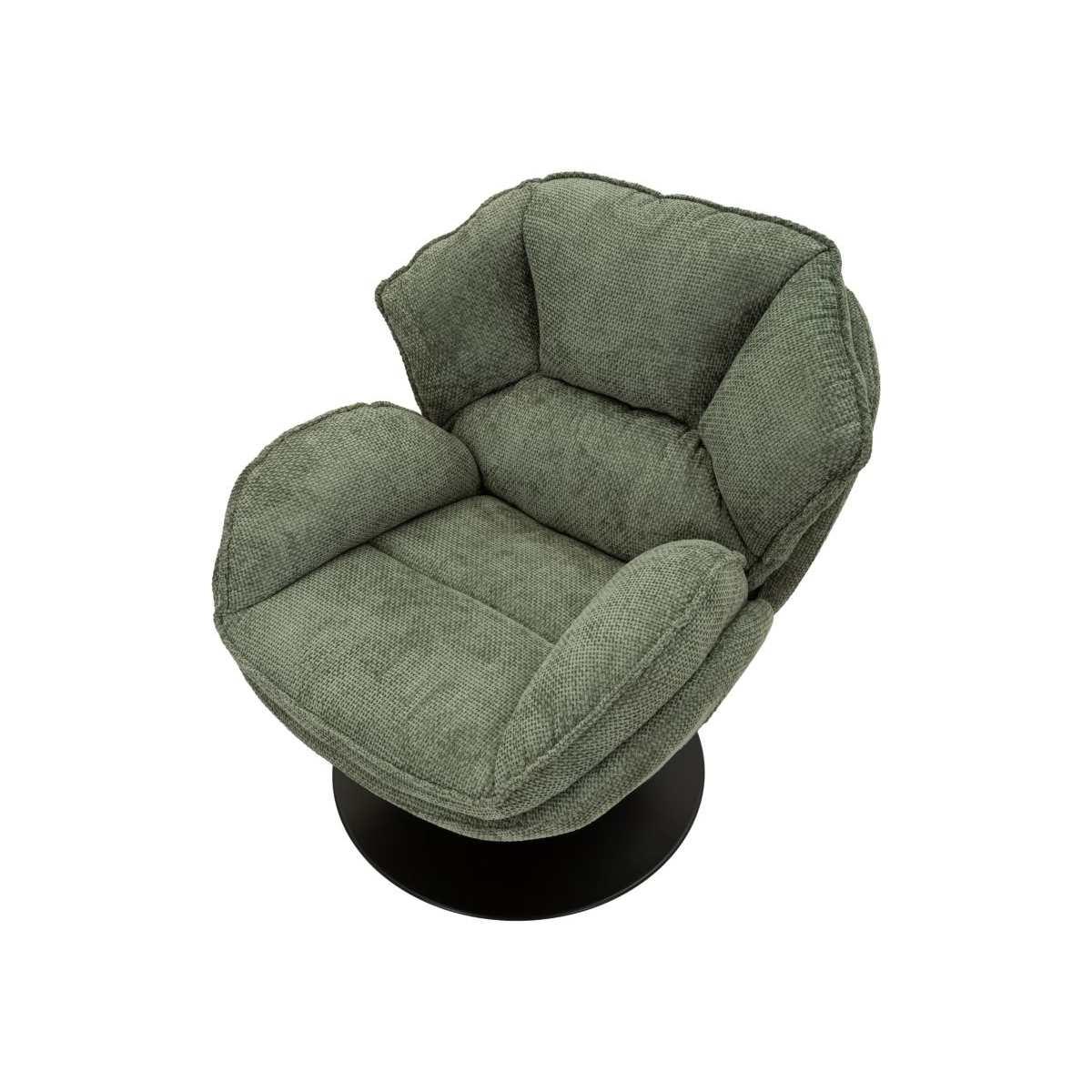 Poltrona amburgo verde cm 85x80x81
