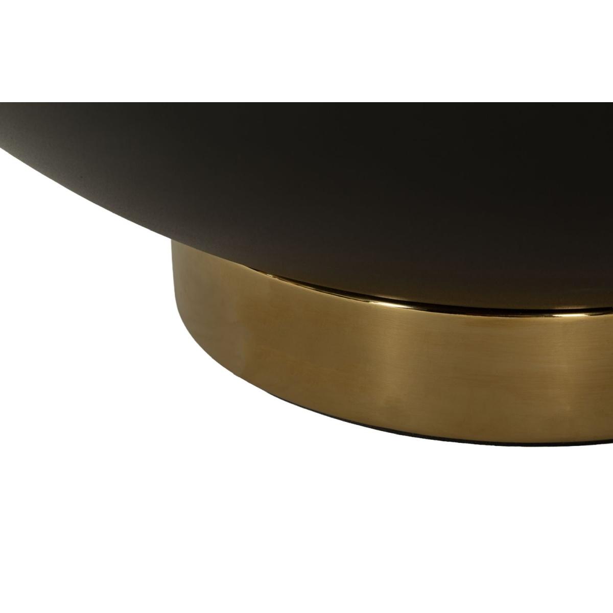 Tavolo da caffe' gley c/contenitore cm Ø 73x47