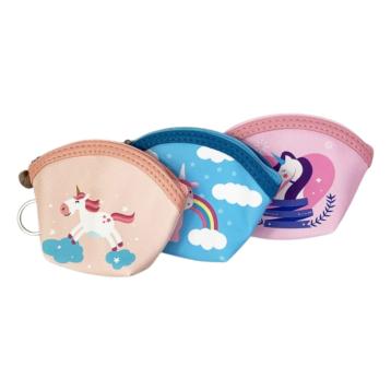 Portamonete bimba unicorno Le Kikke