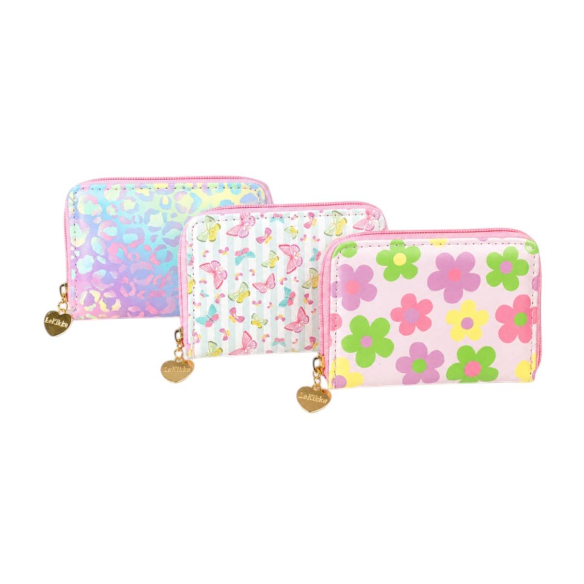 Portafoglio bimba fantasie assortite Le Kikke