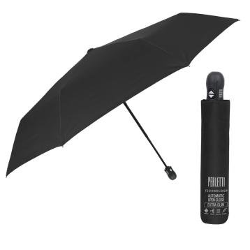 Ombrello uomo mini nero a/c 54/7 Perletti