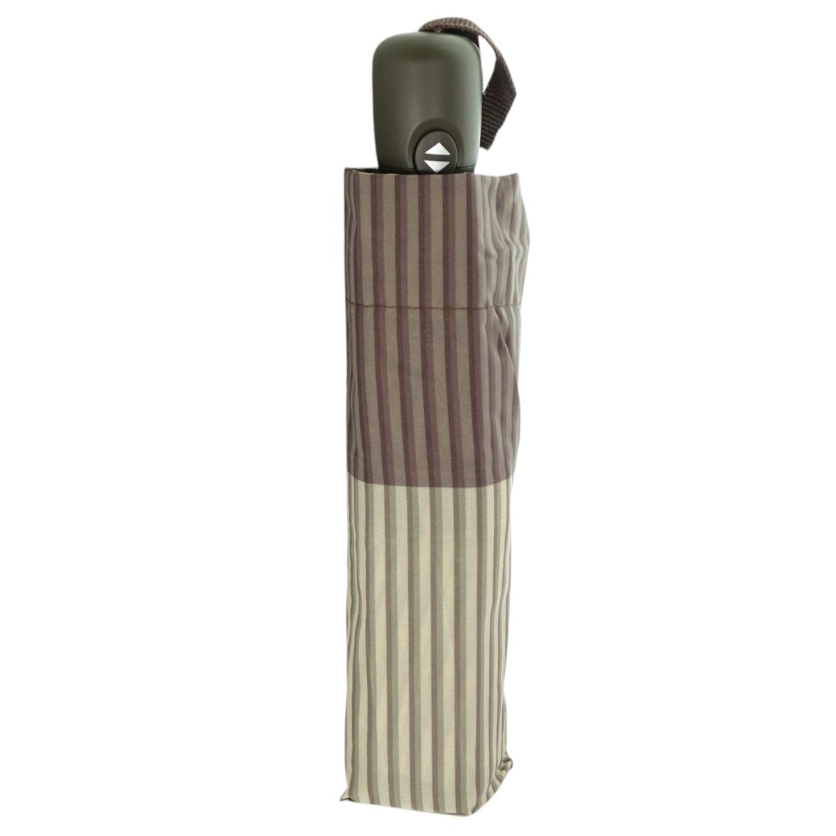 Ombrello donna mini a/c automatico rigato Perletti