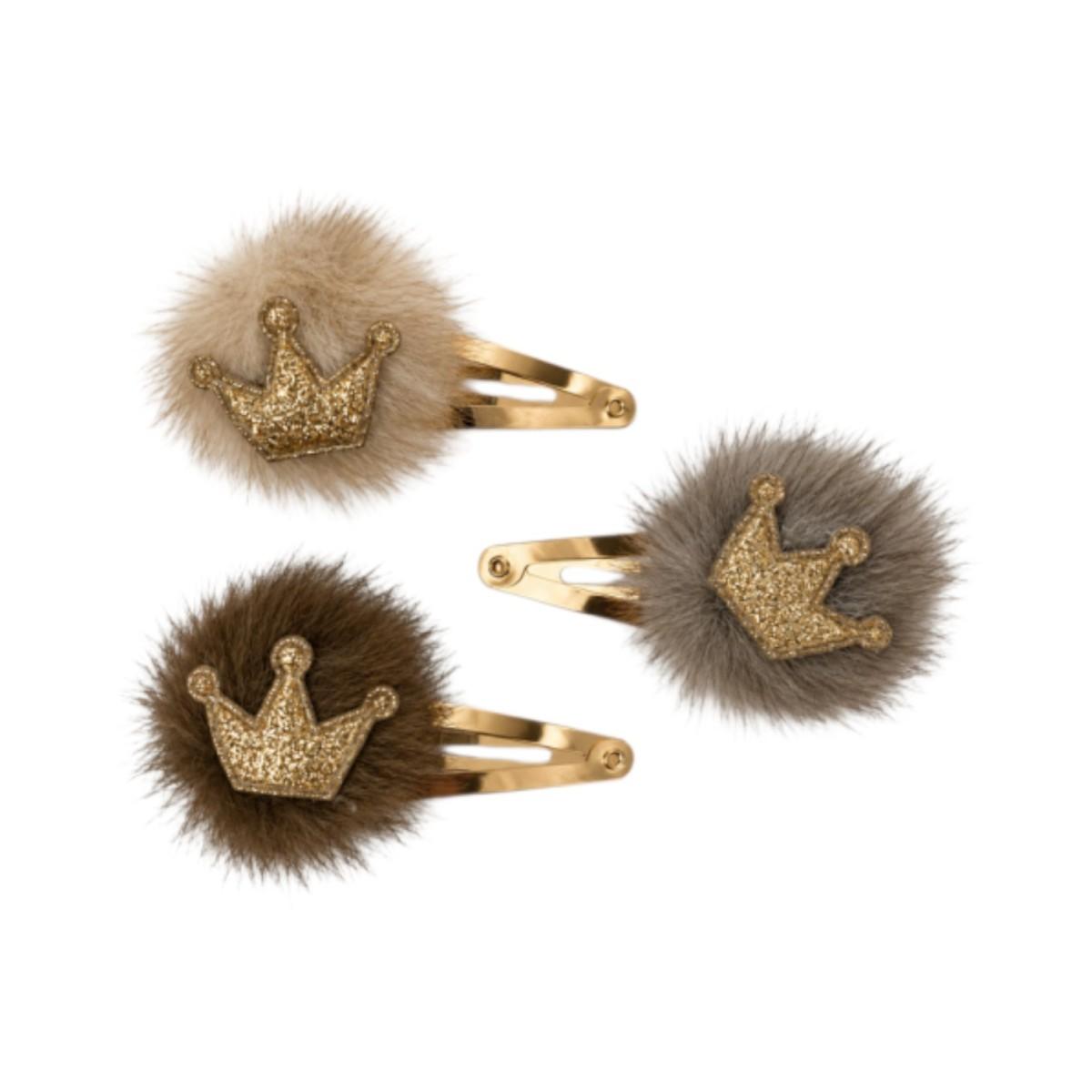 Clic Clac per capelli princess glam 6.5 cm Le Kikke