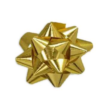 1000 Coccarde adesive metallizzate oro 10 mm.