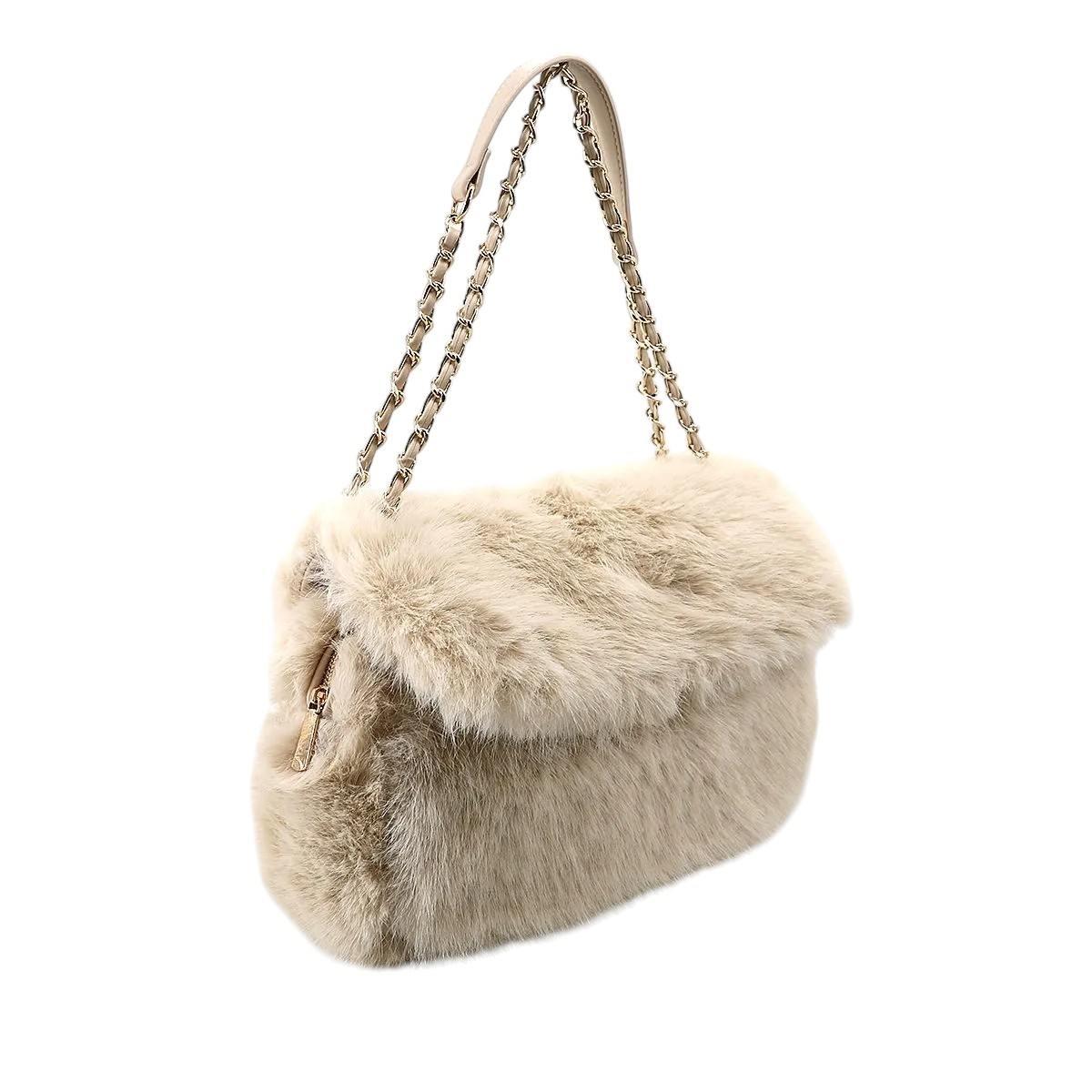 Borsa pattina pelliccia donna Marina Galanti