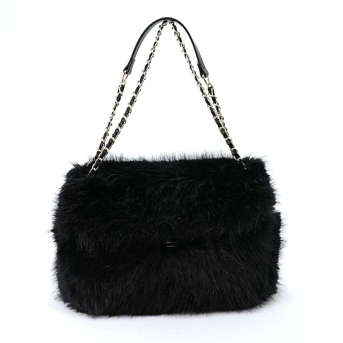 Borsa pattina pelliccia donna Marina Galanti