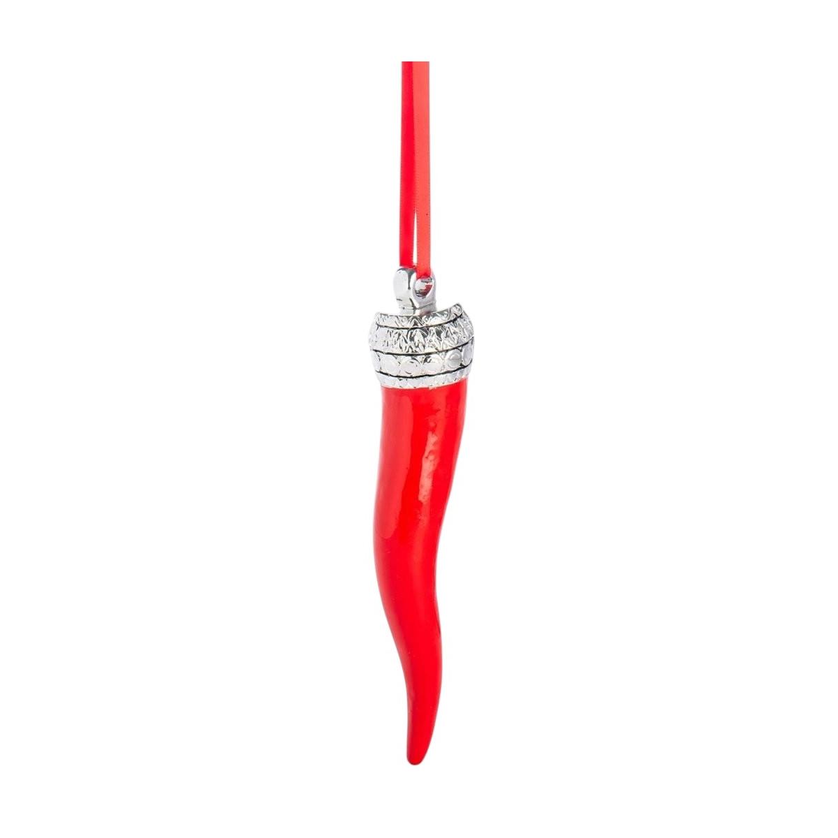 Cornino portafortuna con corona h.17 cm Bagutta