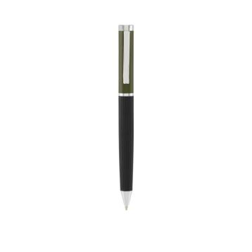 Penna sfera bicolore verde Bagutta