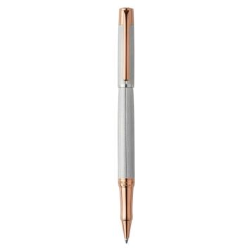 Penna roller bicolore oro rosa Bagutta