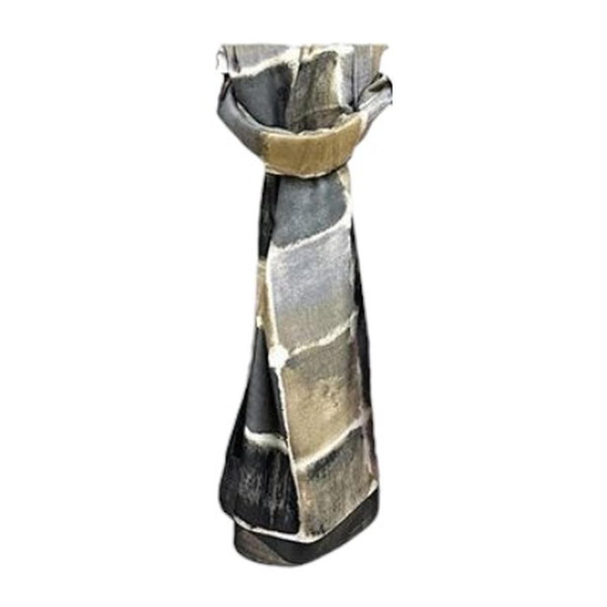 Sciarpa donna riquadri stile patchwork in viscosa Martissima di Marta Marzotto