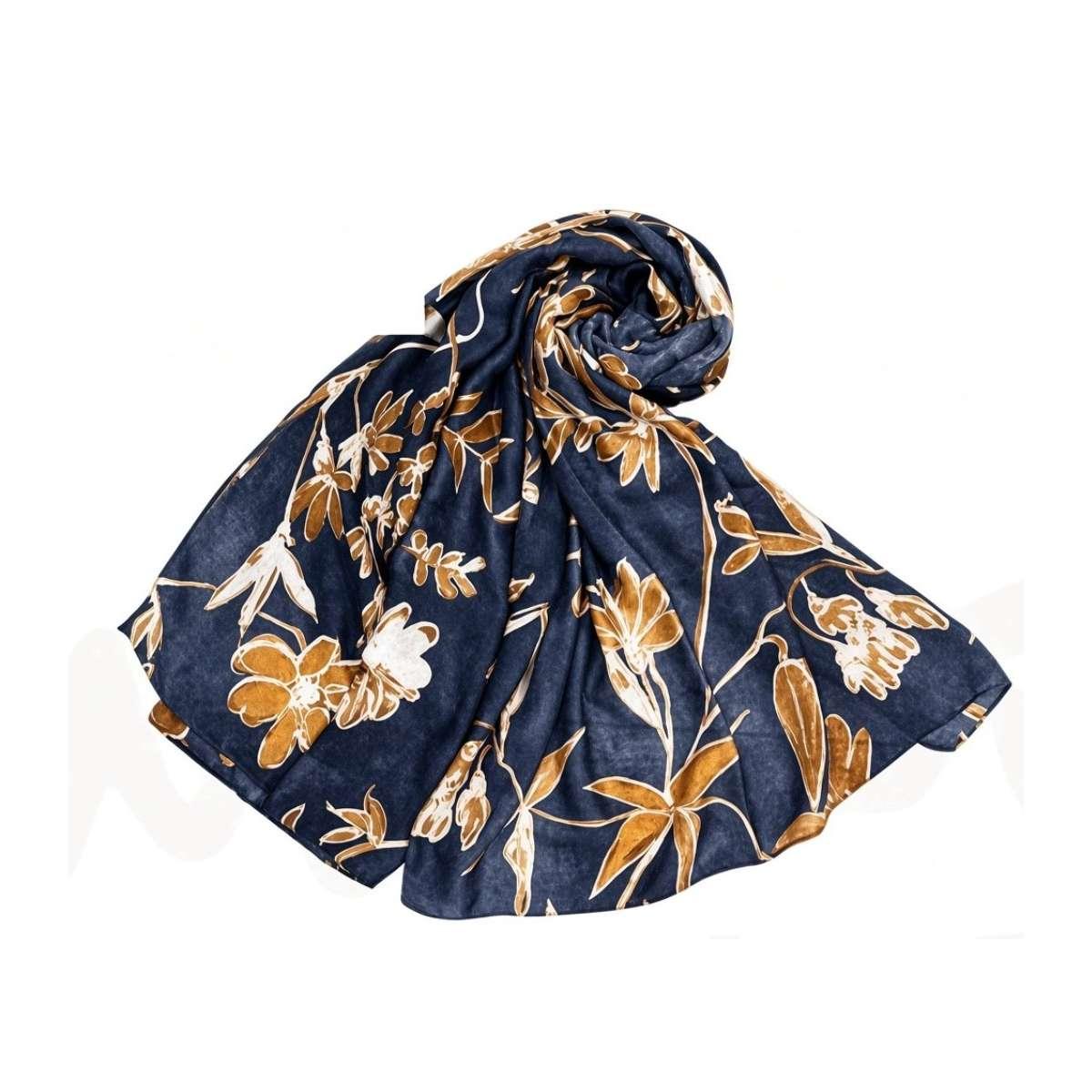 Sciarpa donna fantasia floreale Martissima di Marta Marzotto 100% Viscosa