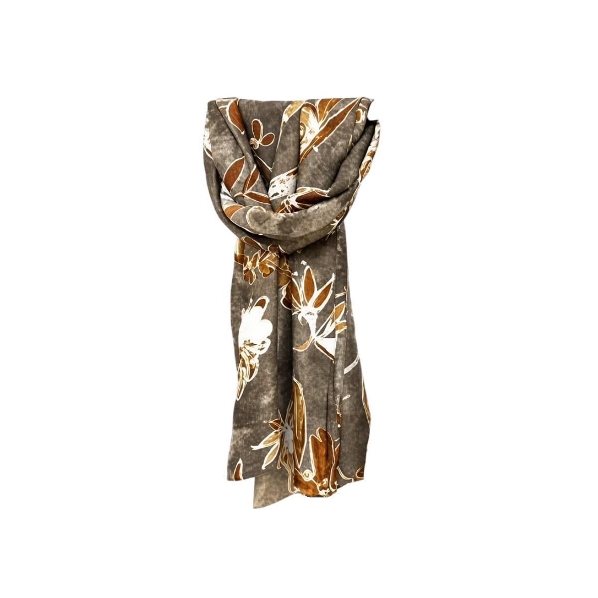 Sciarpa donna fantasia floreale Martissima di Marta Marzotto 100% Viscosa