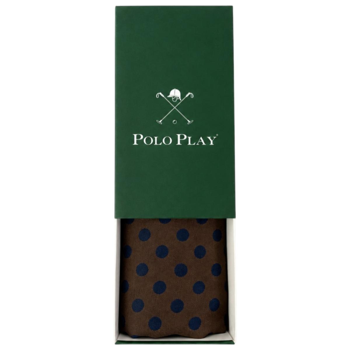 Sciarpa uomo leggera docia faccia in box Polo Play