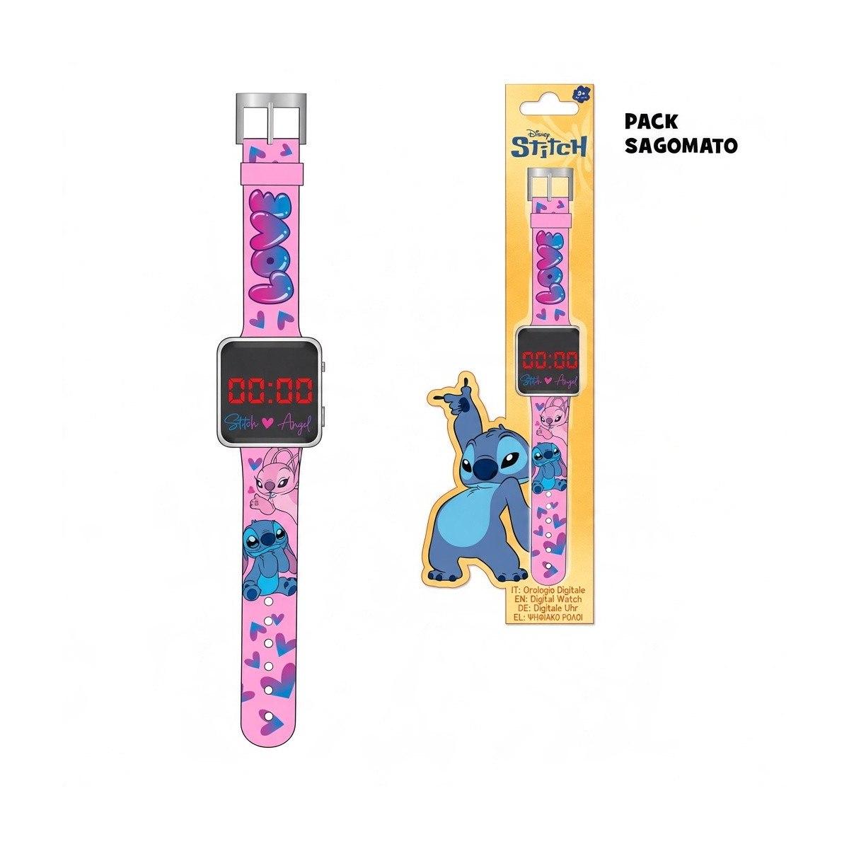Orologio digitale led Stitch