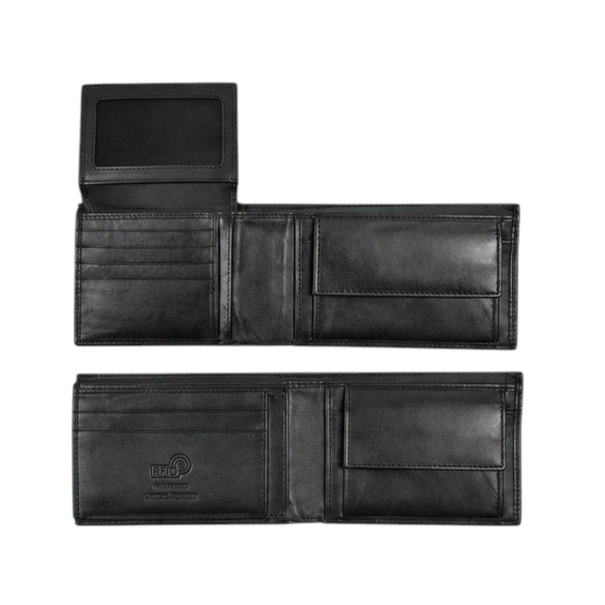 Portafoglio in pelle RFID ufficiale Palermo