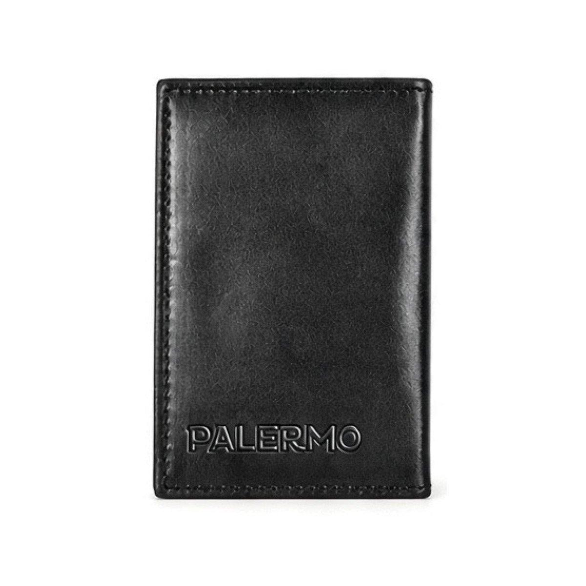 Portacarte verticale in pelle RFID ufficiale Palermo