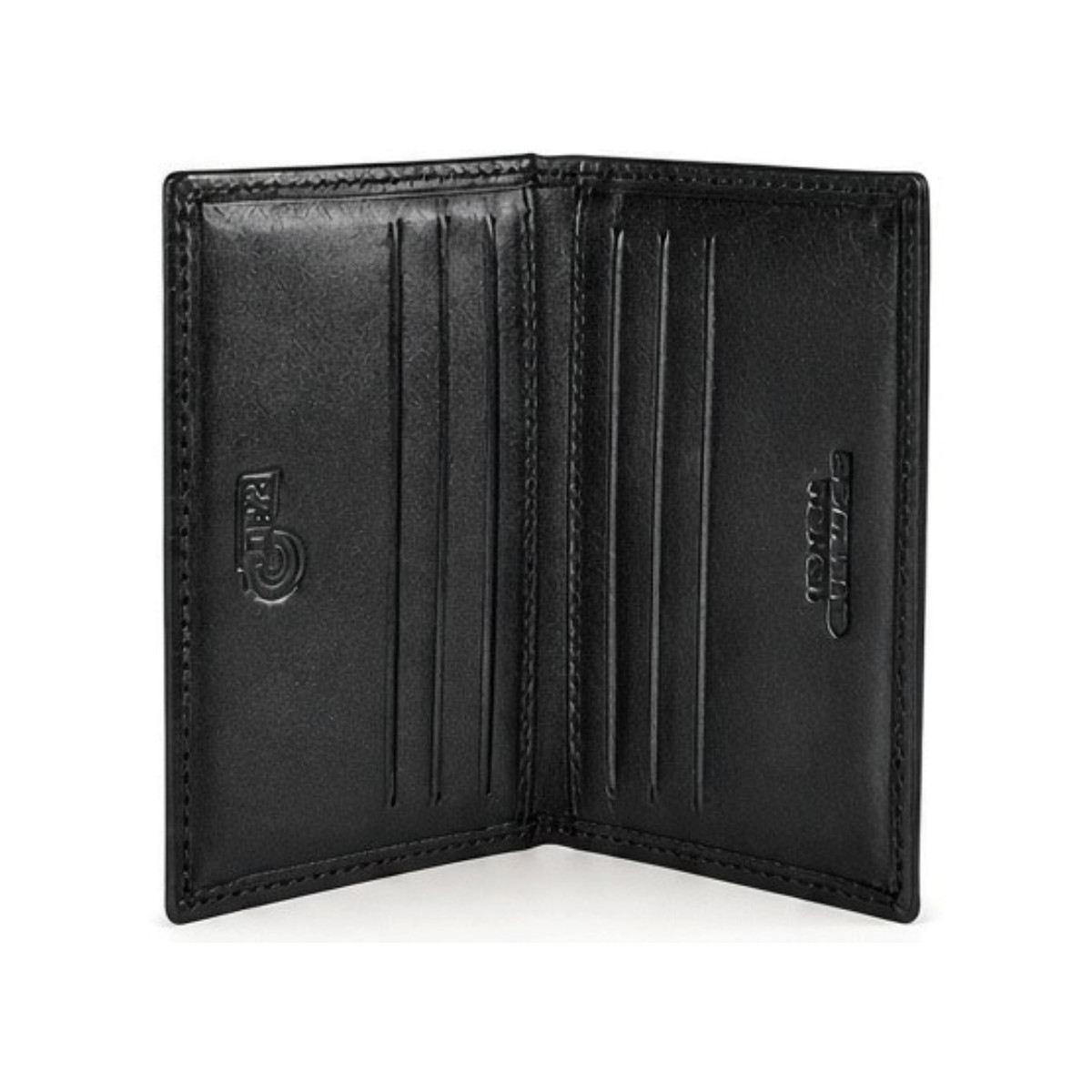 Portacarte verticale in pelle RFID ufficiale Palermo