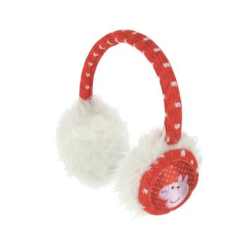 Parorecchie in microfibra/pelliccia peppa pig