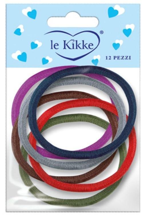 Elastici su card cf 12 pz colori invernali