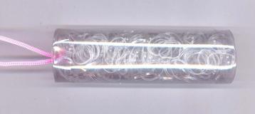 Elastici in silicone trasparente 12 tubi 3600 pz