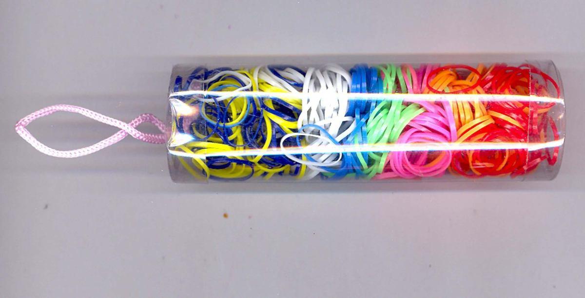 Elastici in silicone colori vivaci 12 tubi 3600 pz