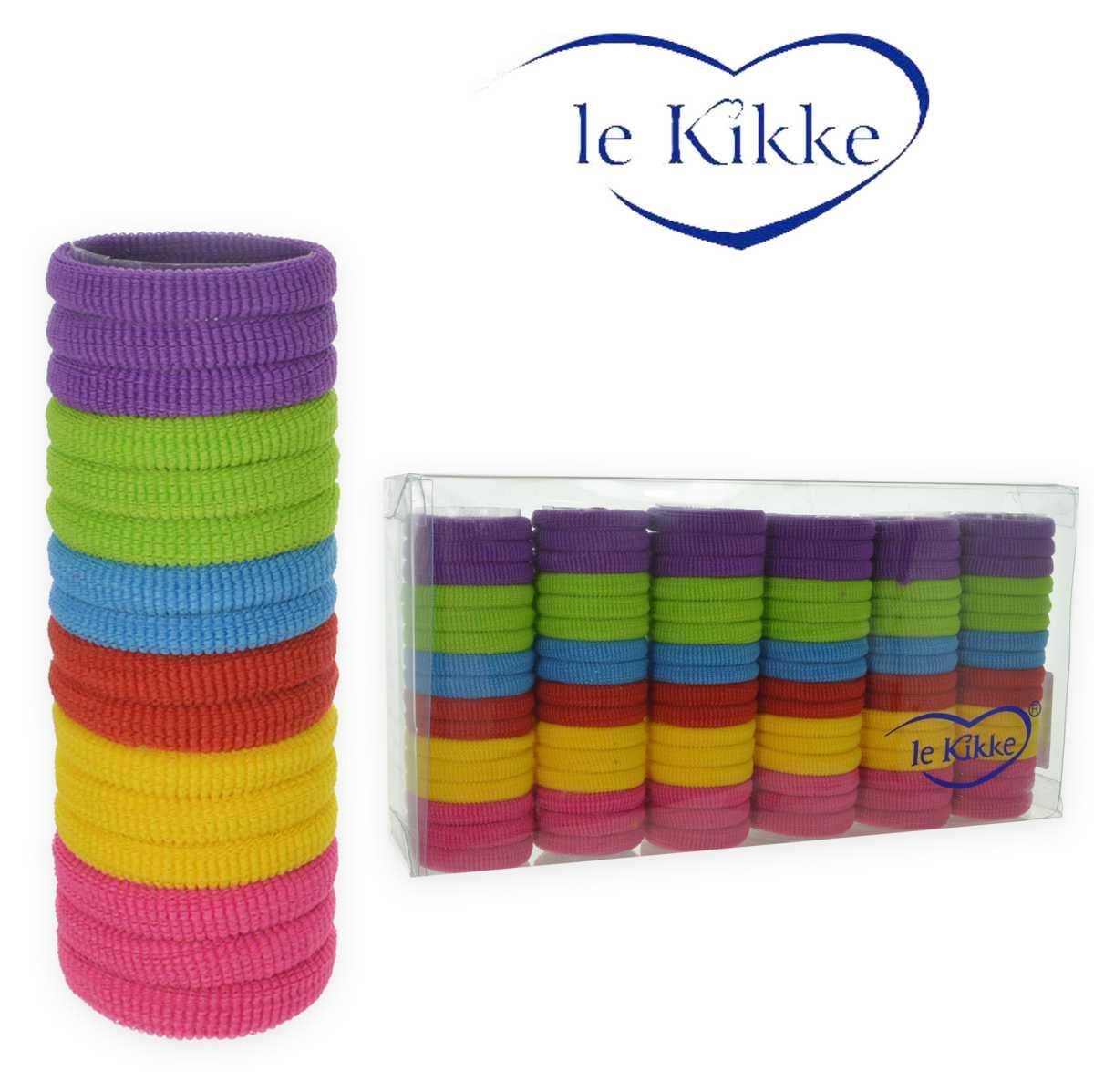Tubo elastici grandi 96pz colori assortiti Le Kikke