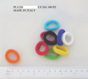 Polsino medio filanca confezione da 100pz colori assortiti
